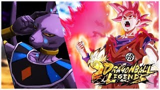 Gameplay Goku God Et Beerus  Goku Kaioken Arrive Sur Dragon Ball Legends [upl. by Llertnad]