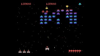 Galaxian ColecoVision Longplay 1983 Atari PAL [upl. by Sibeal]