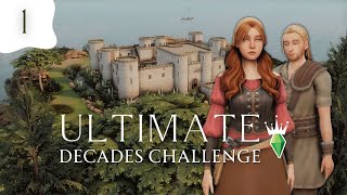 ULTIMATE Decades Legacy  Sims 4  Ep 1 13001301 Peasant Life is HARD [upl. by Ellenej758]