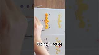 How to make cake decorating tutorials for beginners Piping Techniques Piping Tips Nozzle Tutorial [upl. by Gershom195]