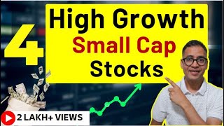 How To Find SMALL Cap HIGH Growth Stocks At Low Risk  Top 4 Small Cap Stocks  Rahul Jain Analysis [upl. by Bush]