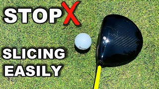 Easy Fix For Your Driver Slice Swing [upl. by Aicetel]