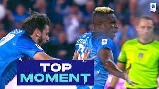 Osimhen’s goal that won Napoli the Scudetto  Top Moment  UdineseNapoli  Serie A 202223 [upl. by Witkin]