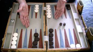 Beginner Backgammon Tutorial  2  How to Move the Checkers [upl. by Errecart]