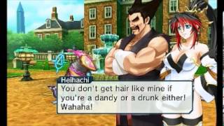 Project X Zone  Heihachi Unique Pre Battle Dialog [upl. by Llerrut72]