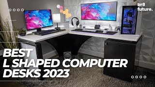 Best L Shaped Computer Desks 2023  The Only 5 Recommend [upl. by Eseekram]