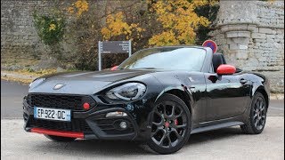 Abarth 124 Spider  Le plus cool des cabriolets [upl. by Erlond]