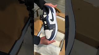 Nike Air Jordan 1 Low G unboxing white midnight navy black golffashion nikeairjordan nikegolf [upl. by Maleen]