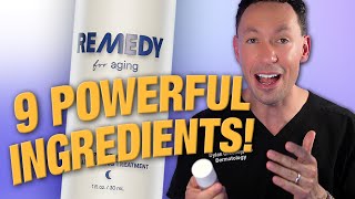 Remedy For Aging Skin Serum Review  Anti Aging Serum Explained by a Dermatologist [upl. by Salohci]