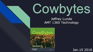 Cowbytes Jeffrey Lunde [upl. by Estrin]