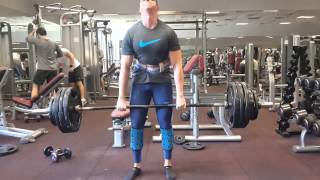 Fırat Balkaya  390x6 Deadlift [upl. by Llerahc]