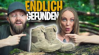 DEN fast PERFEKTEN Outdoor Bushcraft Schuh  Haix Black Eagle Athletic 20 [upl. by Cilo]