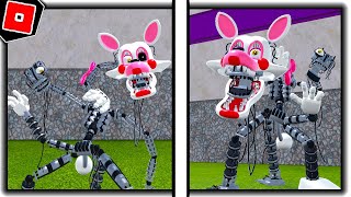 How to get THE MANGLE BADGE  MANGLE MORPH in FREDBEARS MEGA ROLEPLAY  Roblox [upl. by Akerdnuhs]