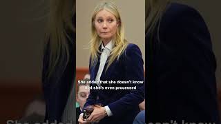 Gwyneth Paltrow speaks out about ski crash trial shorts [upl. by Almire82]