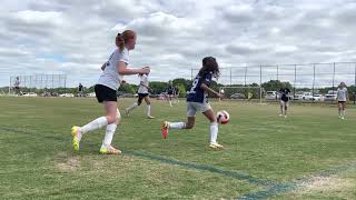 CSA 09 ECNL National Girls vs Bethesda 050822 Final Scored 01 [upl. by Khorma]