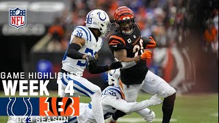 Indianapolis Colts vs Cincinnati Bengals  2023 Week 14 Game Highlights [upl. by Airret]