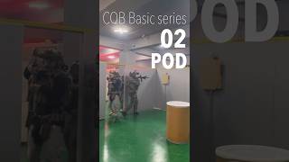 Cqb basic series 02 PODpoint of domination teaser shorts opposing corner  strong wall  5steps [upl. by Arik]