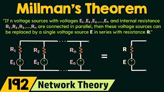 Millmans Theorem [upl. by Atires419]