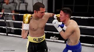 Scott Quigg vs Josh Warrington Undisputed Boxing [upl. by Kciredes]