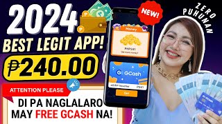 BEST GCASH LEGIT 2024 P200 AGAD DI PA NAGLALARO MAY PERA NA NO NEED INVITES WITH PROOF OF PAYOUT [upl. by Norod20]