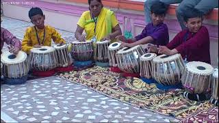 trital Tabla vadan by Dhwani school of Music Ahmedabad Guru Srinivas chirandas [upl. by Sorce]