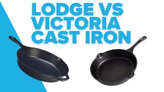 I tested Victoria Cast Iron vs my trusted Lodge Skillet [upl. by Elisee]