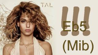 TAL album  Etendue vocale  Vocal Range  C3  E5  F5  Do2  Mi4  Fa4 [upl. by Ative]