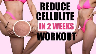 REDUCE YOUR CELLULITE IN TWO WEEKS  10 MIN LEG AND THIGH FAT BURN WORKOUT  SLIM LEGS EXERCISES [upl. by Acinomed]