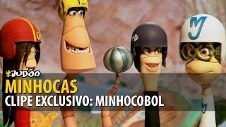 MINHOCAS  Minhocobol Clipe Anderson Silva Rita Lee [upl. by Akihc]