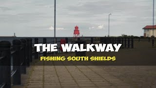 Fishing the walkway on the river tyne [upl. by Odraude]