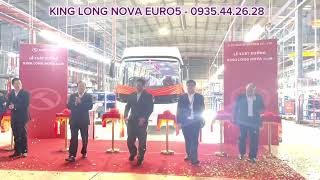 Bus King long nova euro 5 ra mắt [upl. by Jameson]