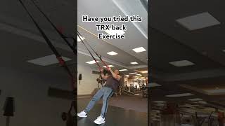 Give this Trx back workout a try  fitness trxtraining youtubeviral shortsbeta backworkout [upl. by Adilen782]