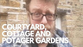 Courtyard Cottage and Potager Gardens [upl. by Billat]