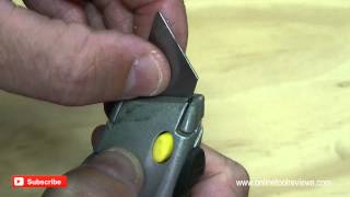 Inserting a blade into the Dremel SM20 Saw Max [upl. by Pasadis544]