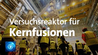 Kernfusionsreaktor Iter in Frankreich Beginn der Innenmontage bei gigantischem Großprojekt [upl. by Haskins]