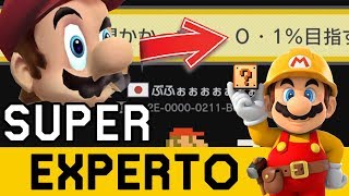 01 SALVAJE APARECIÓ   SUPER EXPERTO NO SKIP  Super Mario Maker  ZetaSSJ [upl. by Irep]