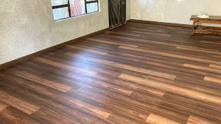 How to install laminate and apply self levelling screed [upl. by Kennard]