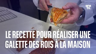 La recette pour faire sa galette des Rois comme un grand chef [upl. by Ihcur]