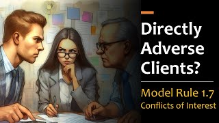 Directly Adverse Clients  Model Rule 17a1 amp Conflicts of Interest [upl. by Agnesse]