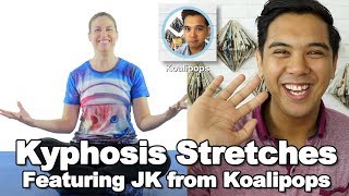 Kyphosis or Dowagers Hump Stretches amp Exercises  Ask Doctor Jo [upl. by Atikram]