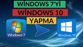 Windows 7yi Windows 10 Yapma Ücretsiz Windows 10 yükseltmesi nasıl yapılır [upl. by Early]