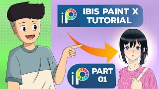 Ibis Paint X Tutorial Basic To Advance  Part  01  Op Animation [upl. by Monica]