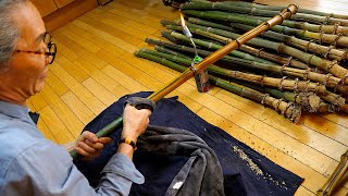 amazing sound The process of making a bamboo flute Korean traditional musical instrument [upl. by Elwina]