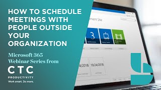 How to Schedule Meetings with People Outside Your Organization [upl. by Ased862]