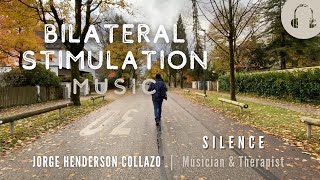 Bilateral Stimulation Music  EMDR  🎧 Listen with headphones  Silence [upl. by Aivin]