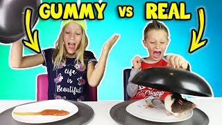 GUMMY vs REAL FOOD 4 [upl. by Olenka]