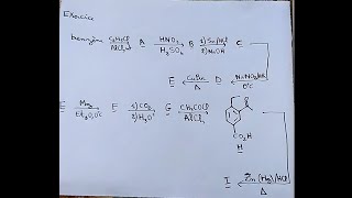 Exercice sur les composés aromatiques Extrait dexamen de BCG à FST Errachidia [upl. by Inat]