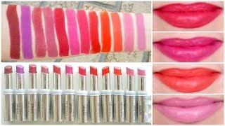 COVERGIRL Outlast Lipstick  Lip Swatches amp Review  Beauty with Emily Fox [upl. by Baten745]