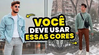 4 COMBINAÇÕES DE CORES INUSITADAS que os Homens PRECISAM USAR MAIS [upl. by Alley570]