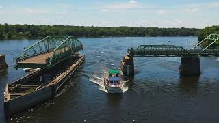 Boating on the Merrimack River  Rocks Village Bridge [upl. by Hike300]